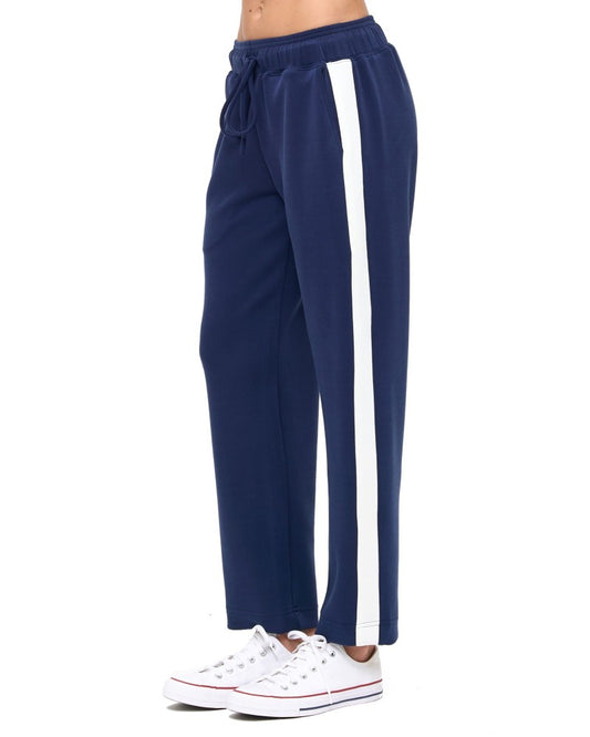 NAVY STRIPE JOGGER