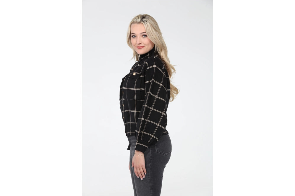 CHECKER SWTR BLK/GOLD