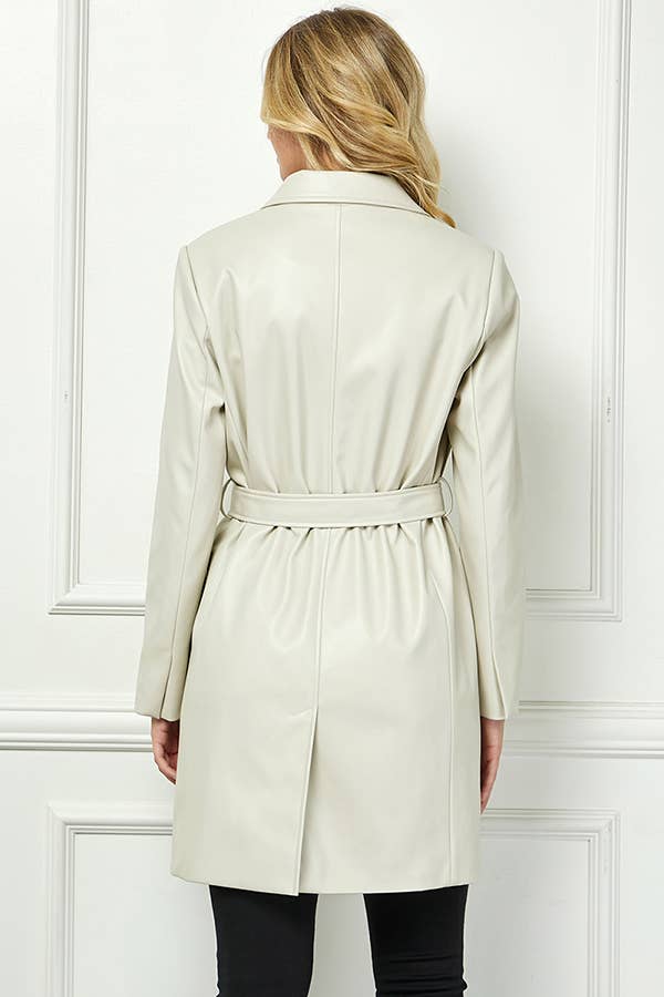 ECRU TRENCH COAT