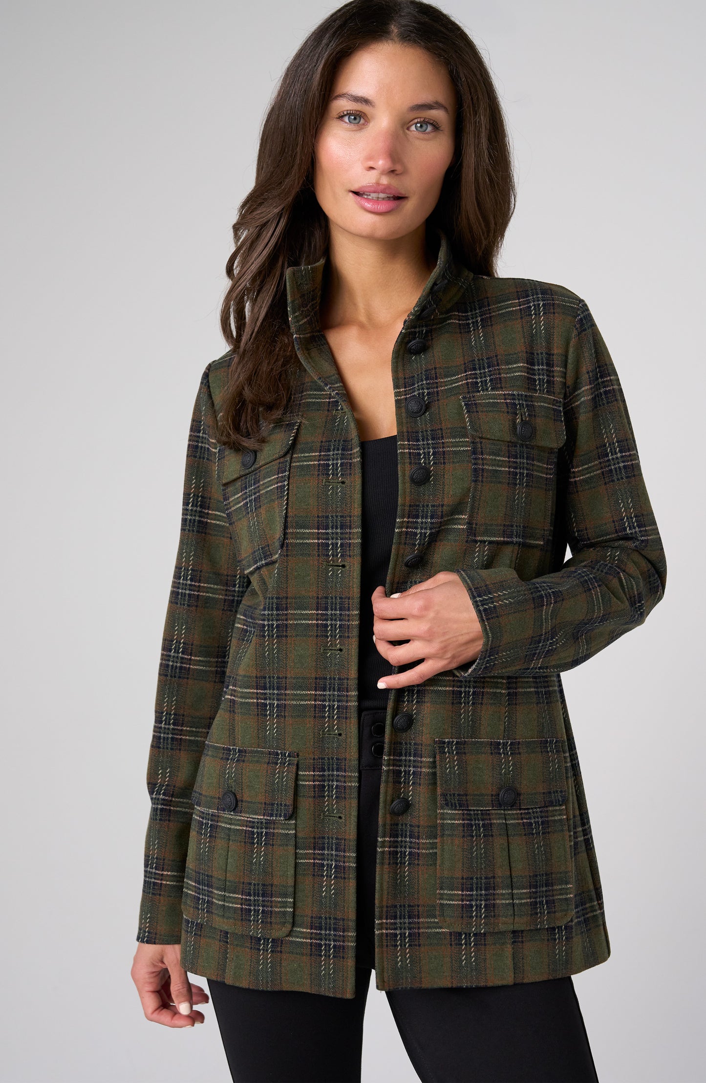 OLIVE PLD FIELD JKT