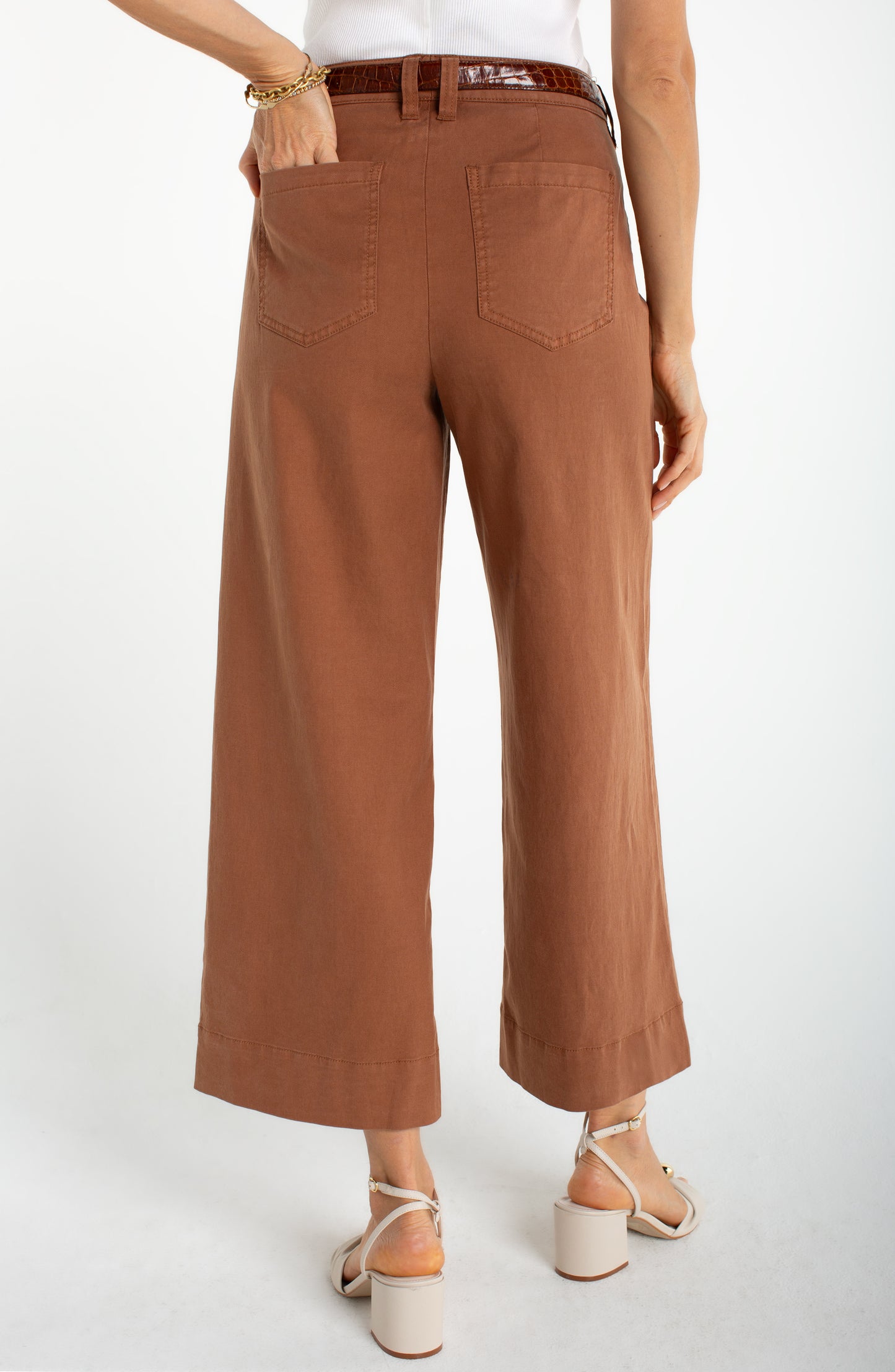 MOCHA WIDE LEG PNT