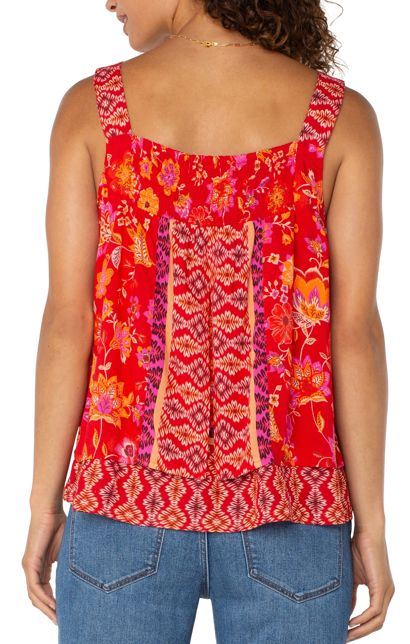 RED FLRL VNK TANK