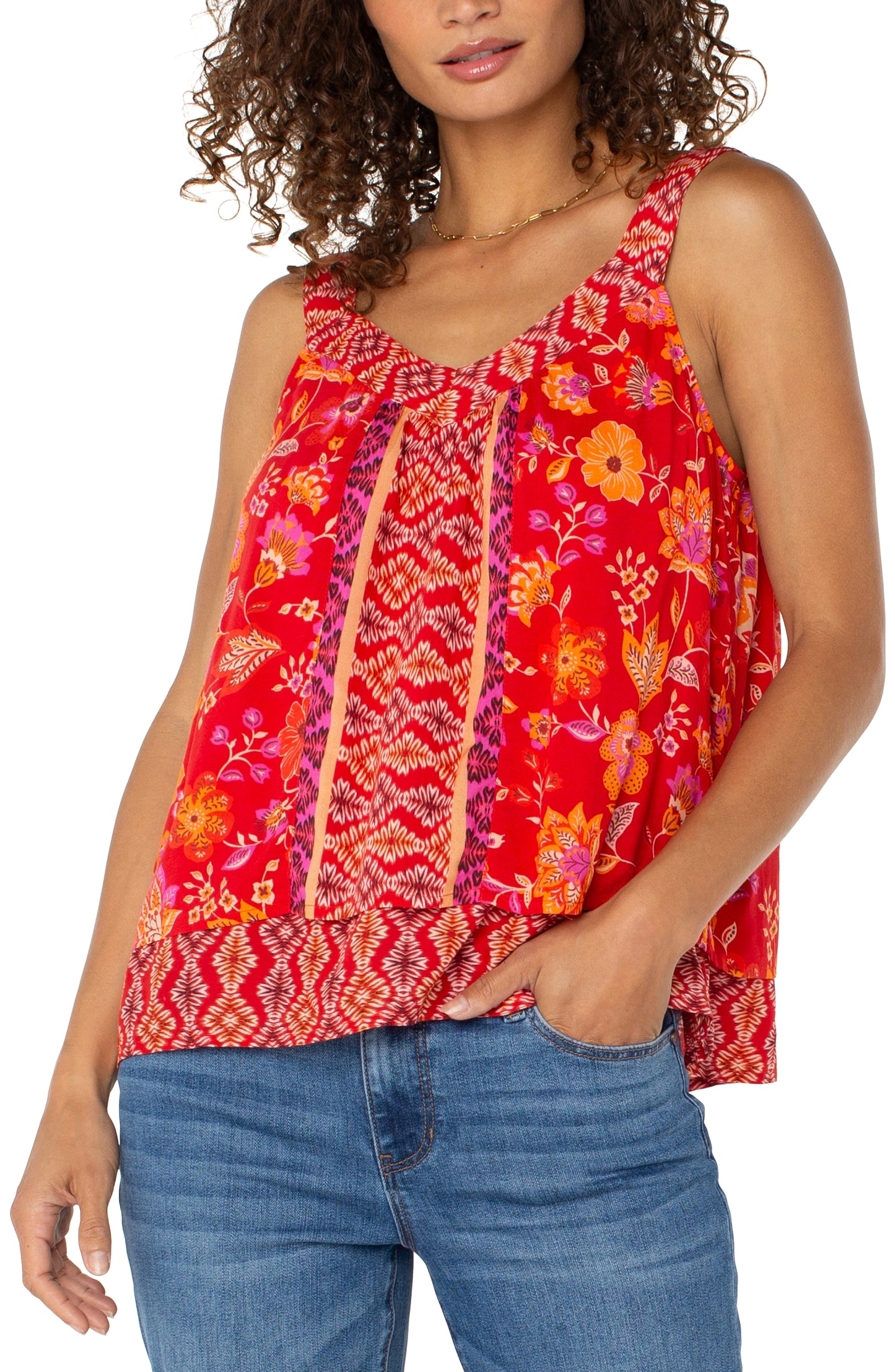 RED FLRL VNK TANK