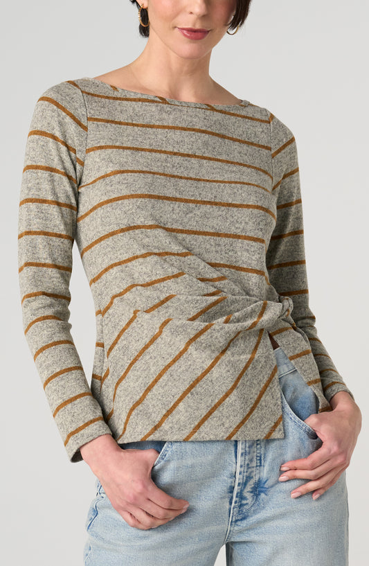 GRY/YEL TWST STRIPE