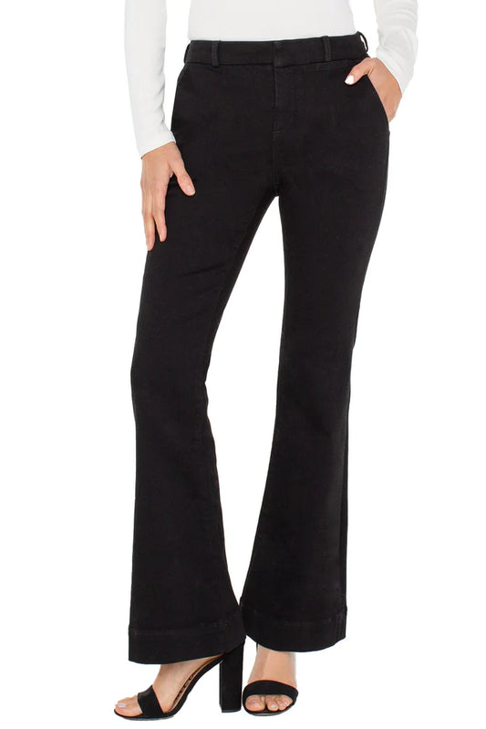 BLK TROUSER FLARE